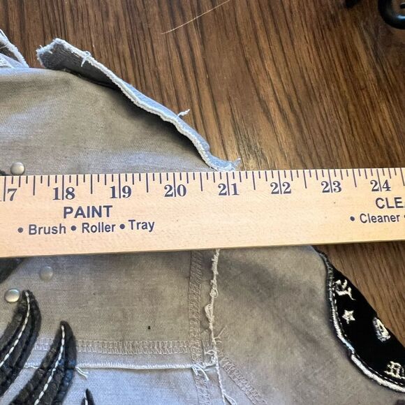 NWOT RMC patch embroidered Live To Ride Ride To Live long motorcycle jacket. XL - Picture 13 of 13